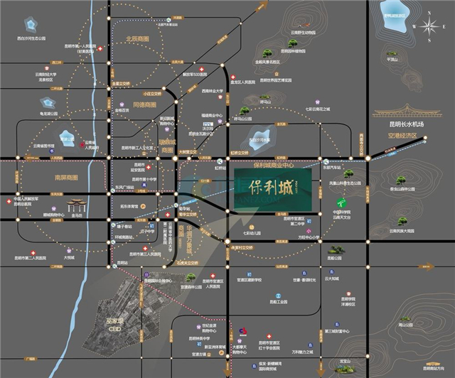 淄博保利城位置图片